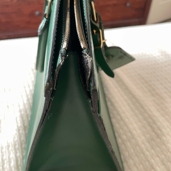 Louis Vuitton RIVIERA LEATHER HANDBAG - Picture 6 of 10